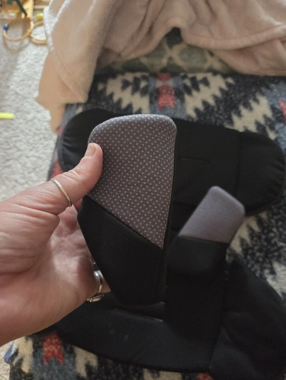 Infant baby car seat pad and strap covers